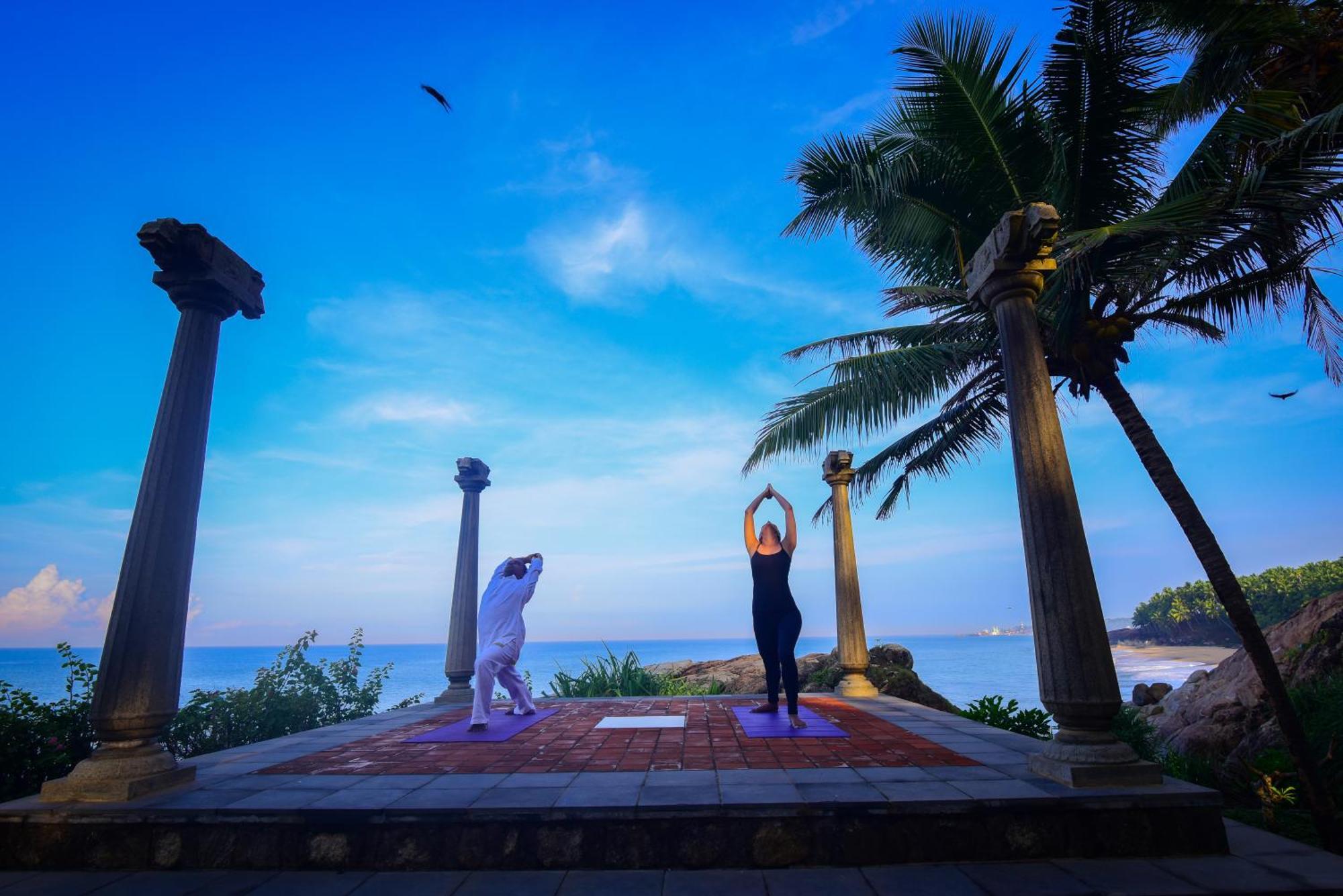 Niraamaya Wellness Retreats, Surya Samudra, Kovalam Kültér fotó