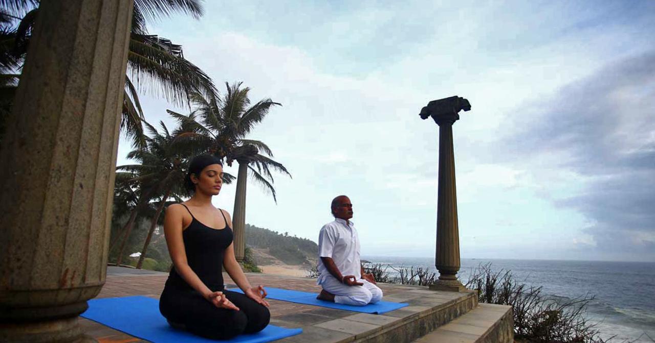 Niraamaya Wellness Retreats, Surya Samudra, Kovalam Kültér fotó